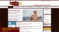 Desktop Screenshot of disabledgear.com